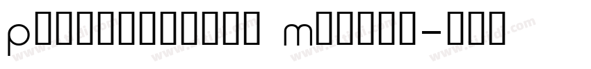 Pilcrowlcons Medium字体转换